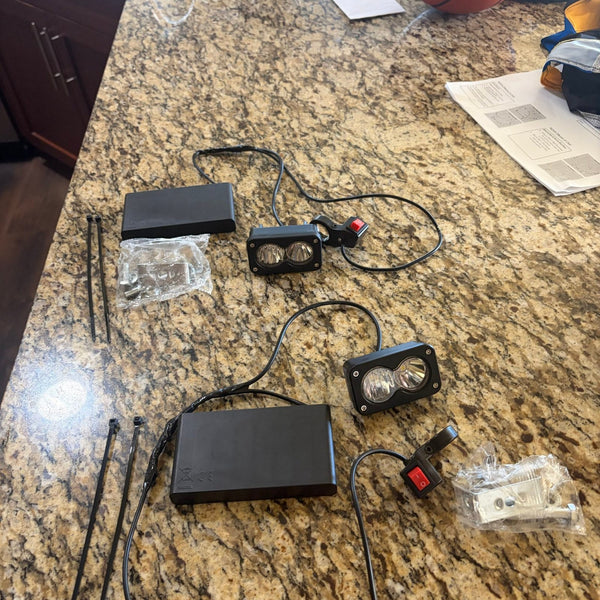 Battery Powered Baja Style Light